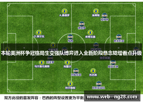 本轮美洲杯争冠格局生变强队博弈进入全新阶段悬念陡增看点升级